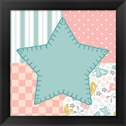 Framed Baby Quilt IV Print