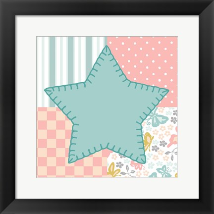 Framed Baby Quilt IV Print