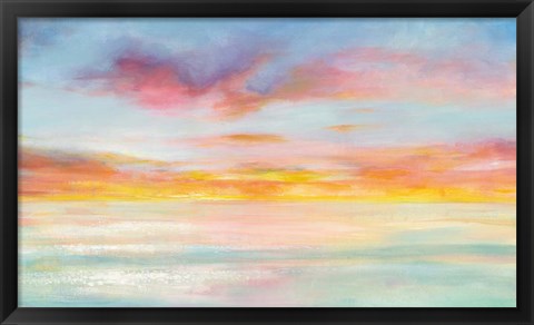 Framed Pastel Sky Print