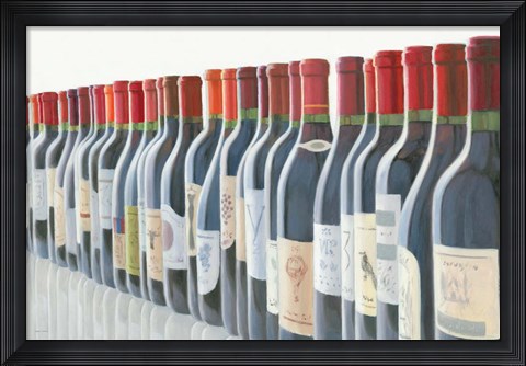 Framed Splendid Reds Print