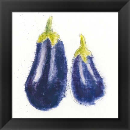 Framed Garden Delight VII Print