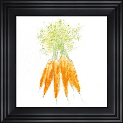Framed Garden Delight VIII Print