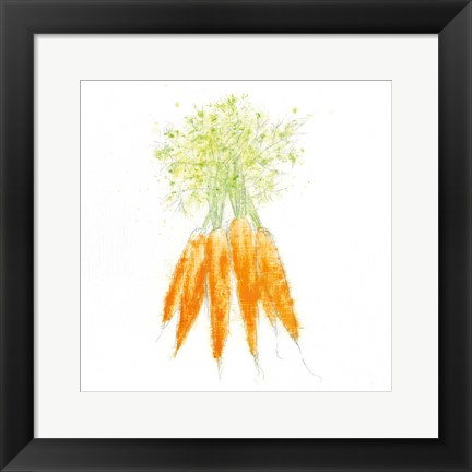 Framed Garden Delight VIII Print