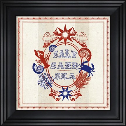 Framed Nautical Wisdom I Print
