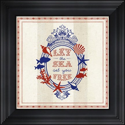 Framed Nautical Wisdom III Print