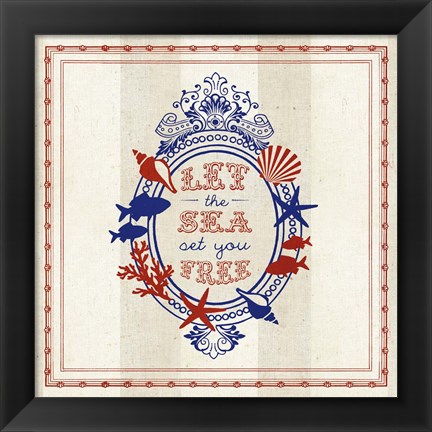 Framed Nautical Wisdom III Print