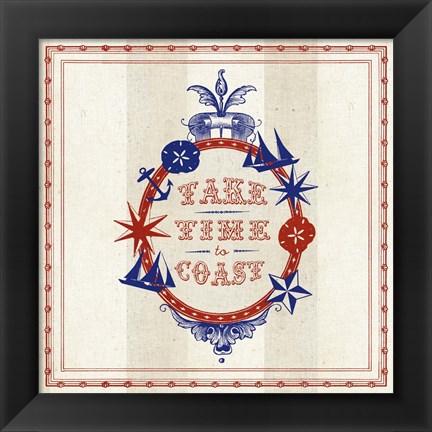 Framed Nautical Wisdom IV Print