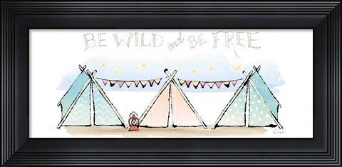 Framed Girlfriends Cabin VIII Print
