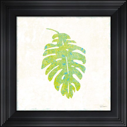 Framed Flamingo Tropicale VII Print