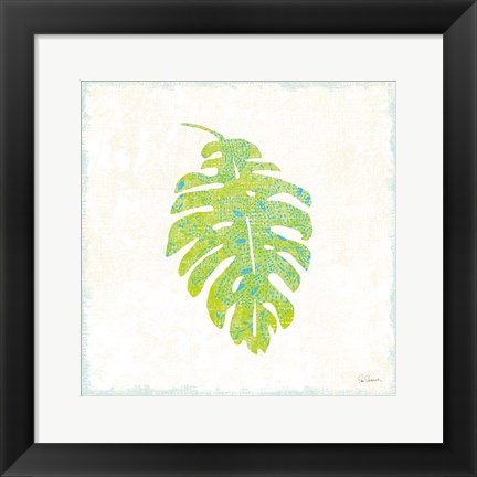 Framed Flamingo Tropicale VII Print