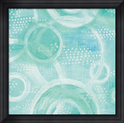 Framed Going in Circles II Print