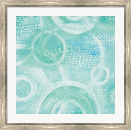Framed Going in Circles II Print