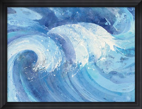 Framed Big Wave Print