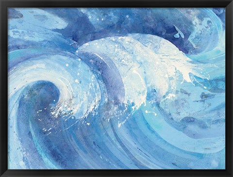 Framed Big Wave Print