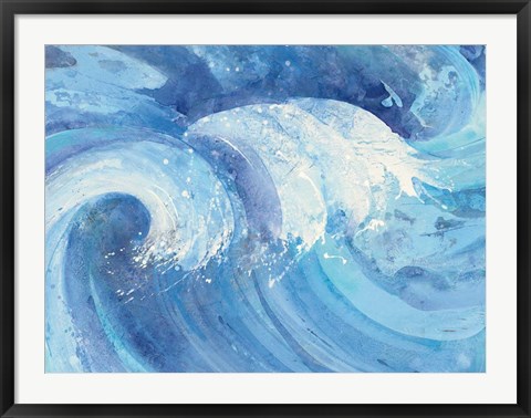 Framed Big Wave Print