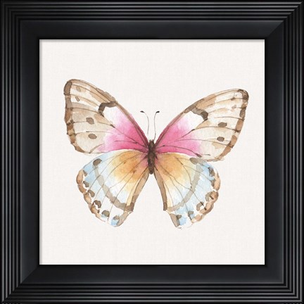 Framed Colorful Breeze XI Print