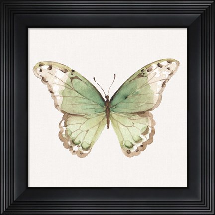 Framed Colorful Breeze XII Print