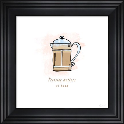 Framed Good Brew IV Print