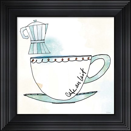 Framed Good Brew VII Print