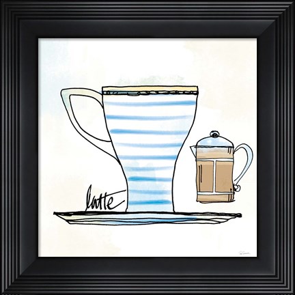 Framed Good Brew VIII Print