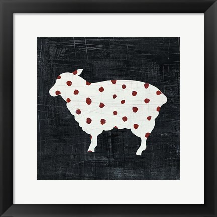 Framed Modern Americana Farm II Print