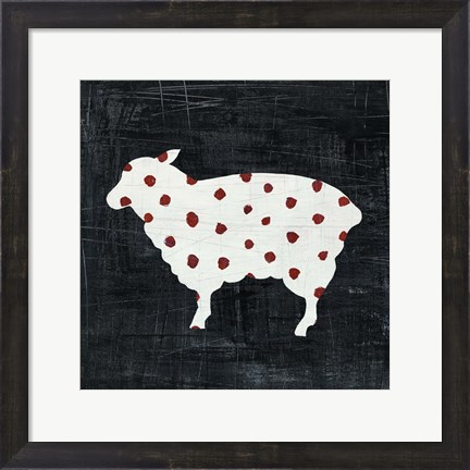Framed Modern Americana Farm II Print