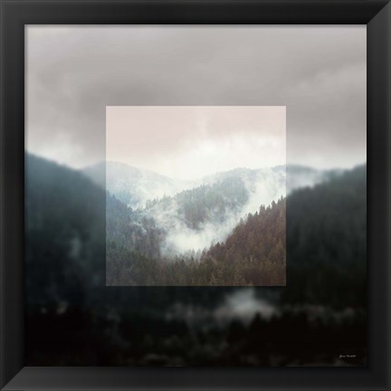 Framed Framed Landscape I Print