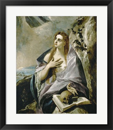 Framed Penitent Magdalen, c. 1576-1578 Print