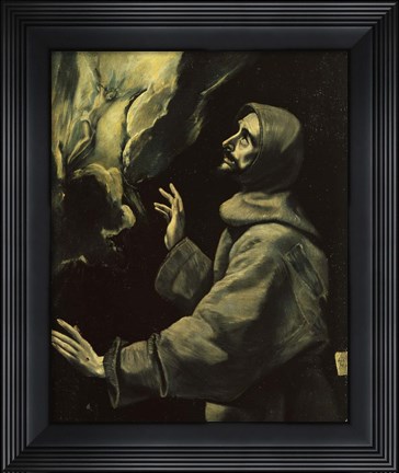 Framed St Francis of Assisi Print