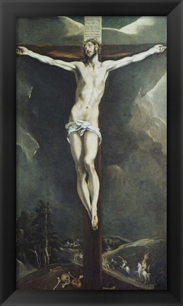 Framed Crucifixion Print