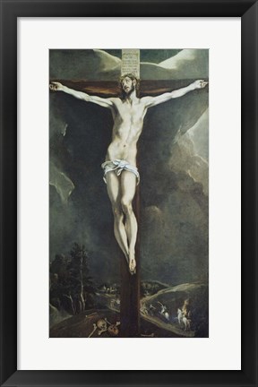 Framed Crucifixion Print