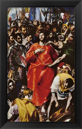 Framed Despoiling of Christ Print