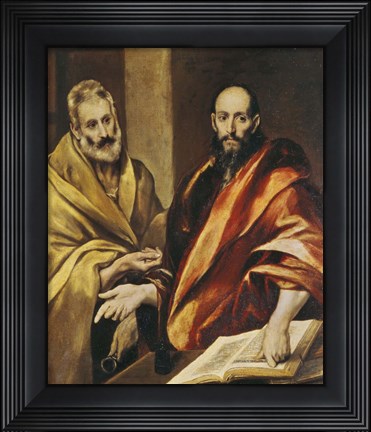 Framed Saints Peter and Paul Print