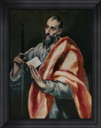 Framed Saint Paul, the Apostle Print