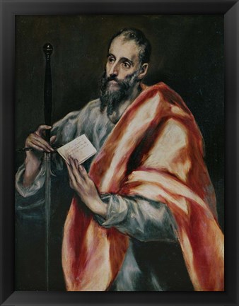 Framed Saint Paul, the Apostle Print