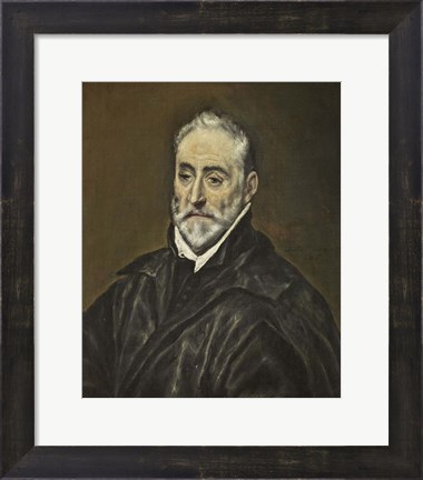 Framed Portrait of Antonio Covarrubias Print