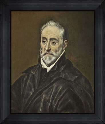 Framed Portrait of Antonio Covarrubias Print