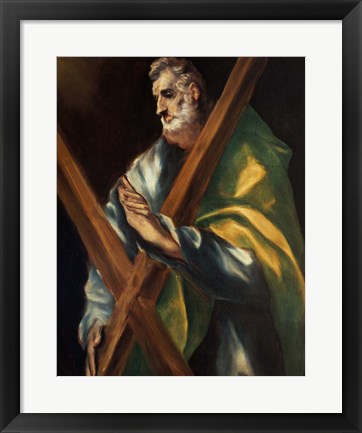 Framed Saint Andrew Print