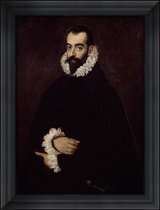 Framed Presumed Portrait of the Duke of Benavente Print