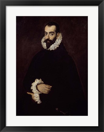 Framed Presumed Portrait of the Duke of Benavente Print