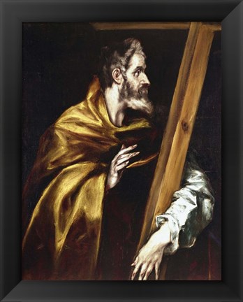 Framed Apostle Saint Philip, 1602-05 Print