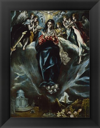 Framed Immaculate Conception c. 1608-14 Print