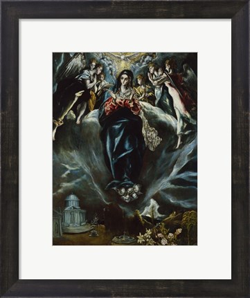 Framed Immaculate Conception c. 1608-14 Print