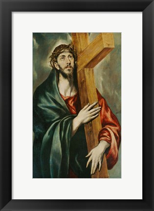 Framed Christ Carrying the Cross Print