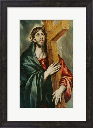 Framed Christ Carrying the Cross Print
