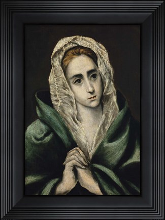 Framed Mater Dolorosa 1587-1590 Print