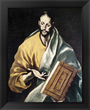 Framed Apostle Saint James the Less Print