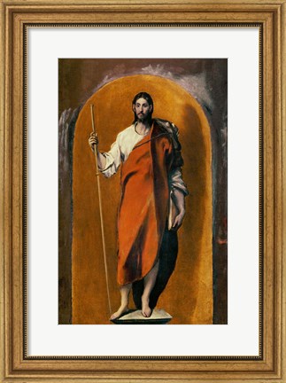 Framed Saint James, Apostle and Pilgrim Print