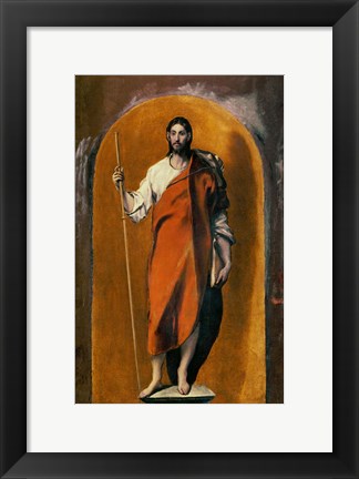 Framed Saint James, Apostle and Pilgrim Print