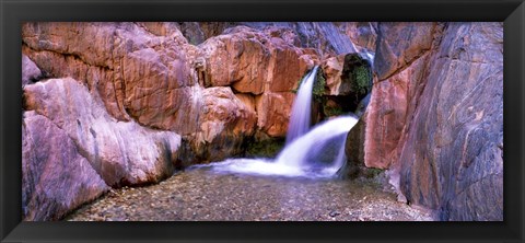 Framed Grand Canyon Waterfall, Arizona Print